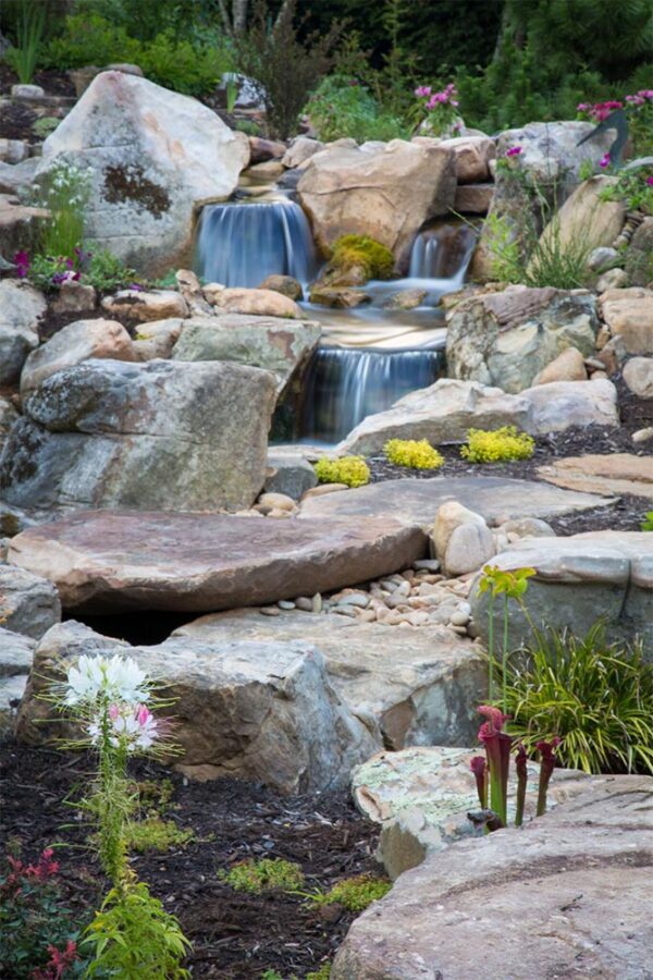 Waterfall Gallery - Modern Design Aquascaping