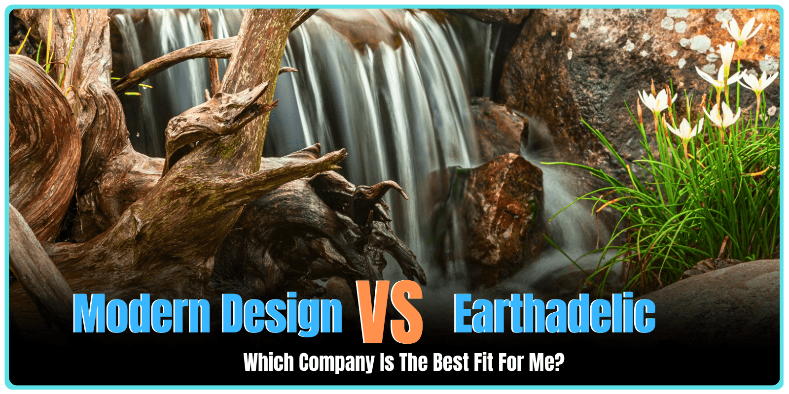 Modern Design Aquascaping vs. Earthadelic