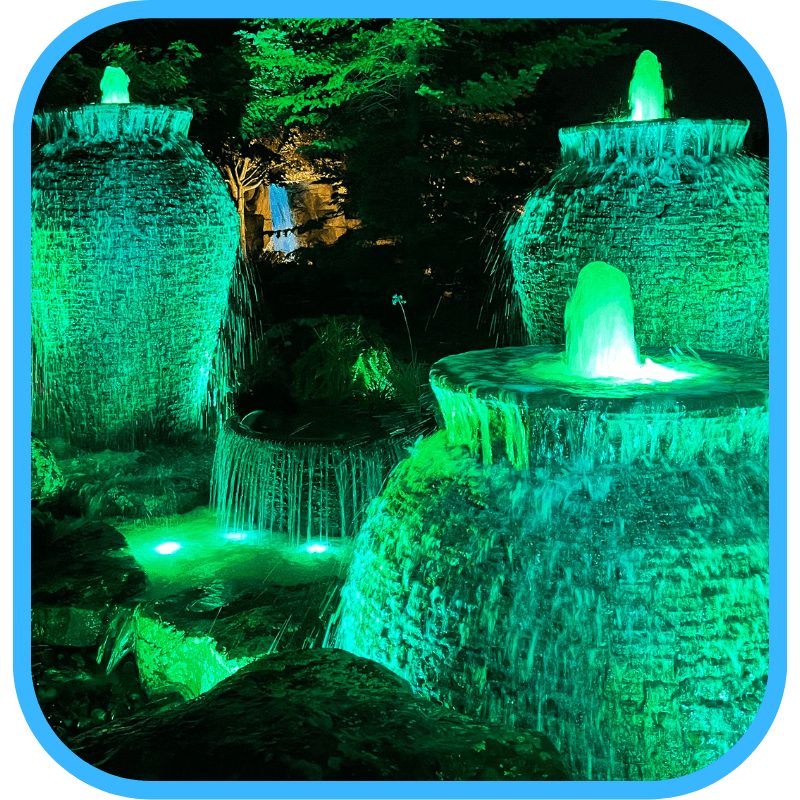 AOTY urn fountainscape