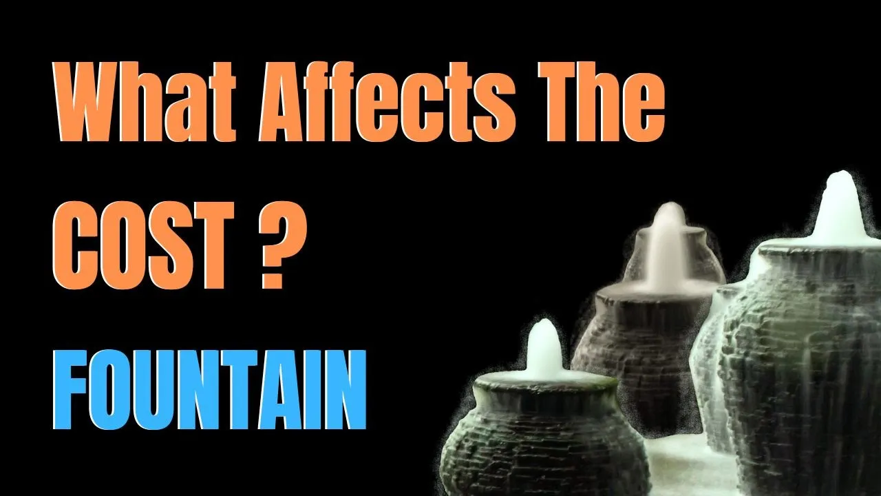What Affects Cost - Water Falls