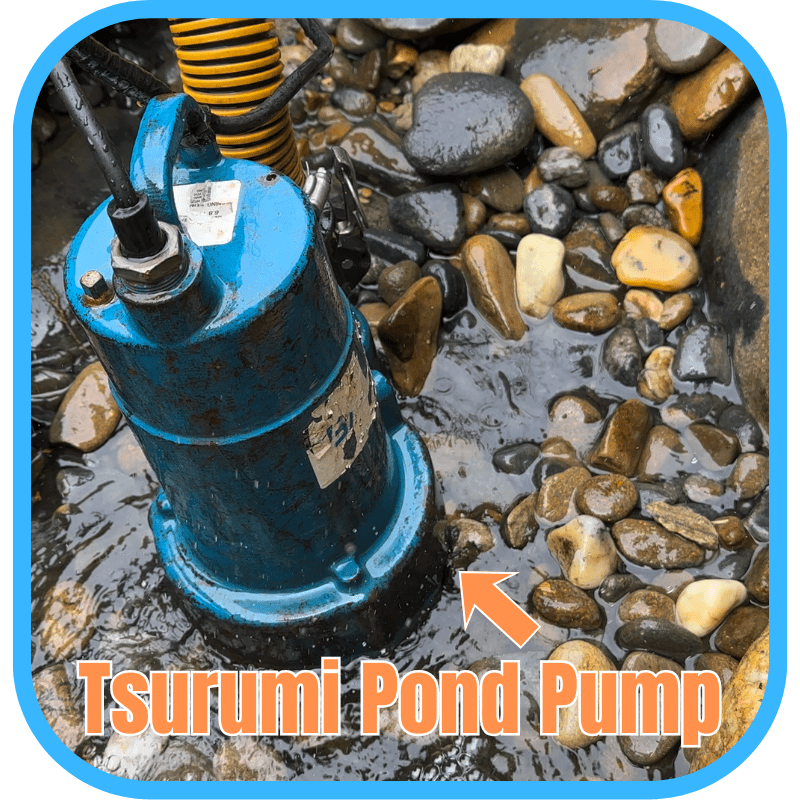 Tsurumi pond pump